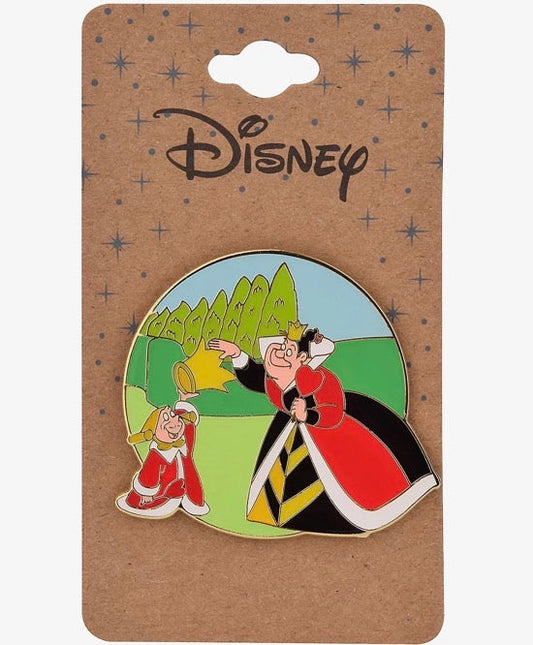 The King and Queen of Hearts Circle Frame Disney Pin at BoxLunch