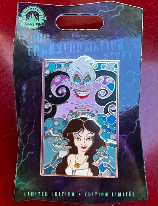 Ursula Our Transformation Story Disney Pin