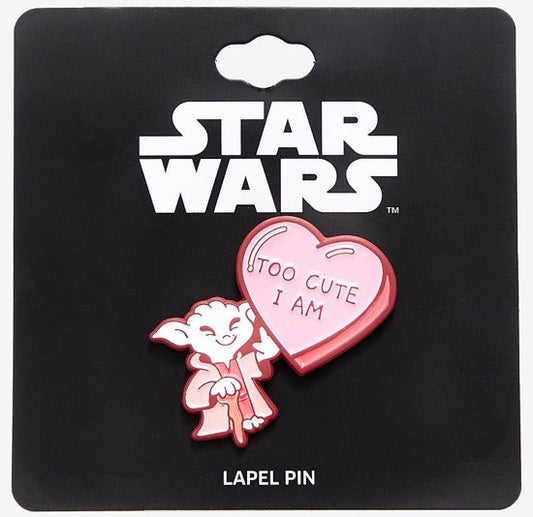 Yoda Too Cute Star Wars Pin at BoxLunch