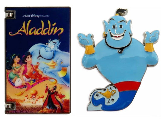 Aladdin Genie VHS Pin Set