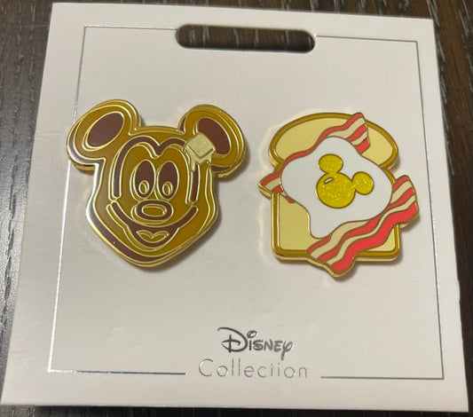 Breakfast Disney Flair Pin Set