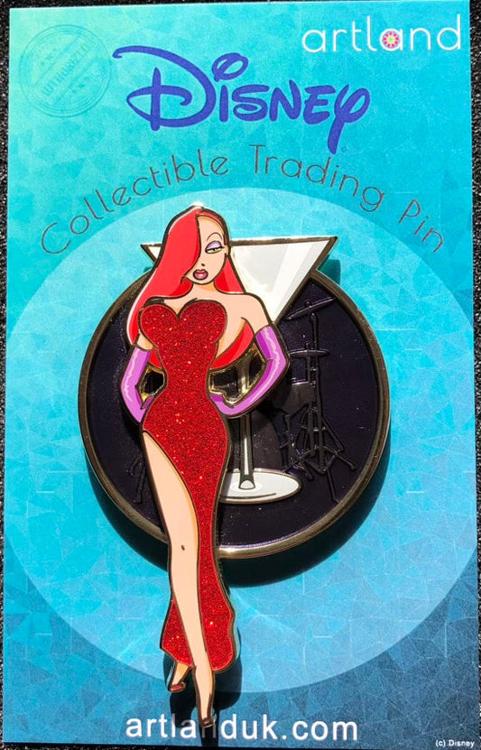 Cocktails with Jessica Rabbit ArtLand Disney Pin