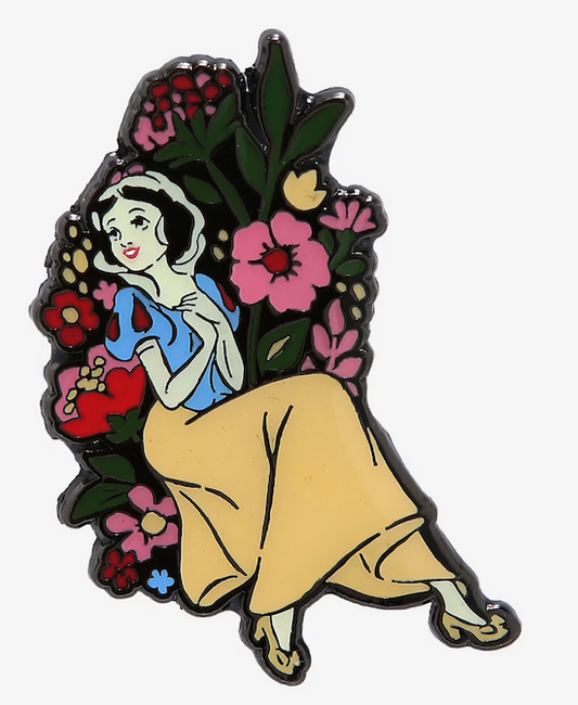 Disney Snow White Floral Pin