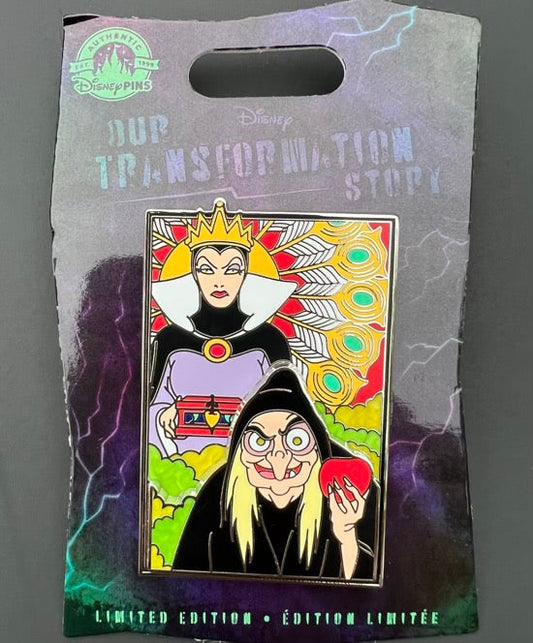 Evil Queen Our Transformation Story Disney Pin