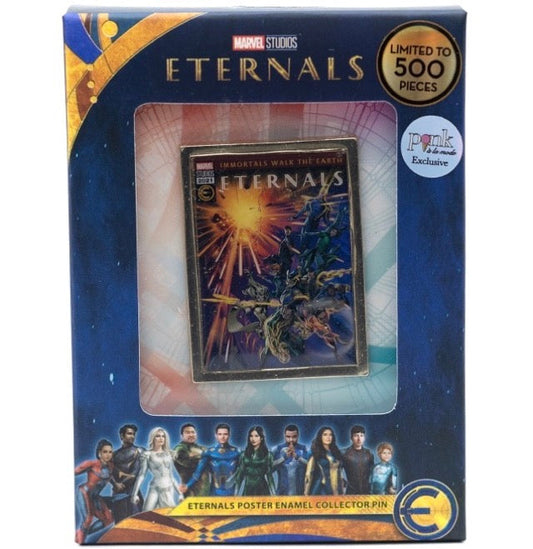 Marvel Eternals Poster Pin at Pink a la Mode