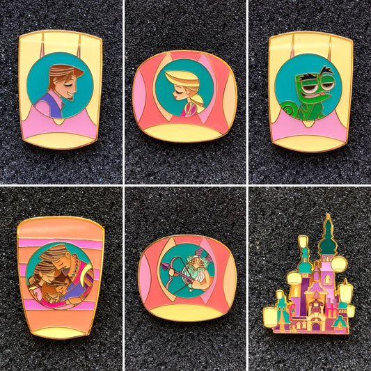 Tangled Lanterns Loungefly Blind Box Disney Pins
