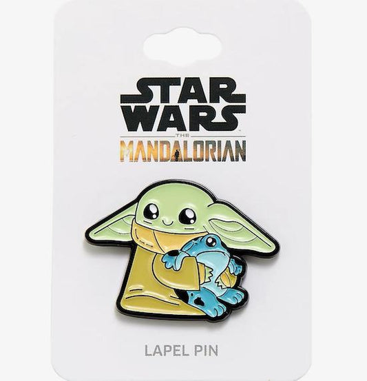 The Mandalorian Chibi The Child & Frog Pin at Hot Topic
