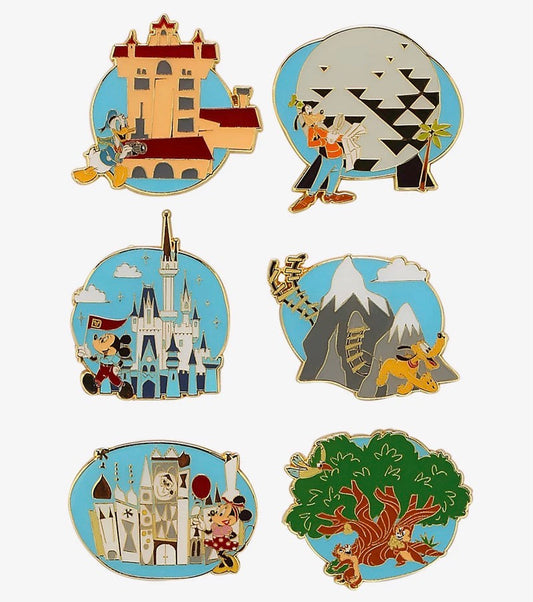 Walt Disney World 50th Anniversary Blind Box Pins