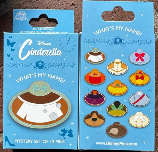 What's My Name Cinderella Disney Pin Collection