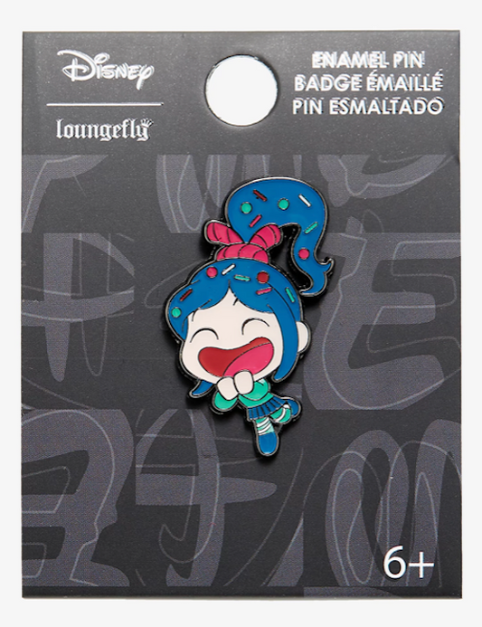 Wreck-It-Ralph Chibi Vanellope Von Schweetz Pin at Hot Topic