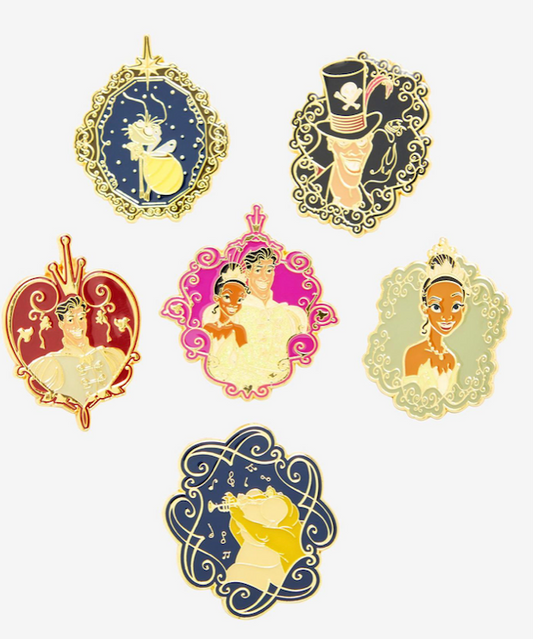 Disney The Princess and the Frog Framed Blind Box Pin Set at BoxLunch