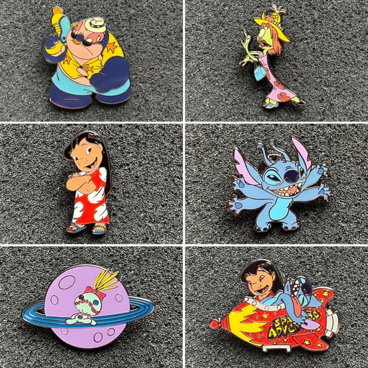 Lilo & Stitch Space Adventure Loungefly Blind Box Disney Pins