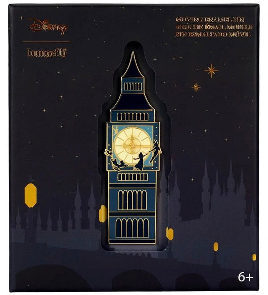 Peter Pan Clock Limited Edition Loungefly Disney Pin