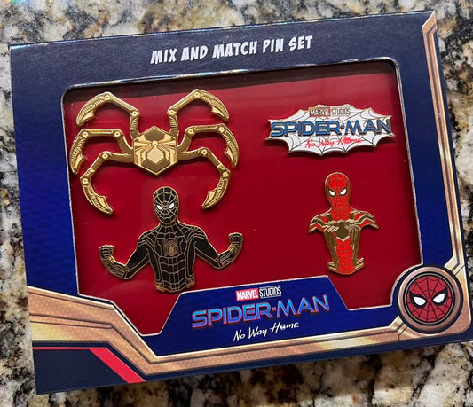 Spider-Man: No Way Home Mix & Match Disney Pin Set