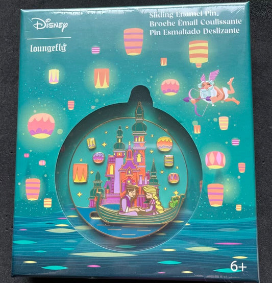 Tangled Castle Limited Edition Loungefly Disney Pin