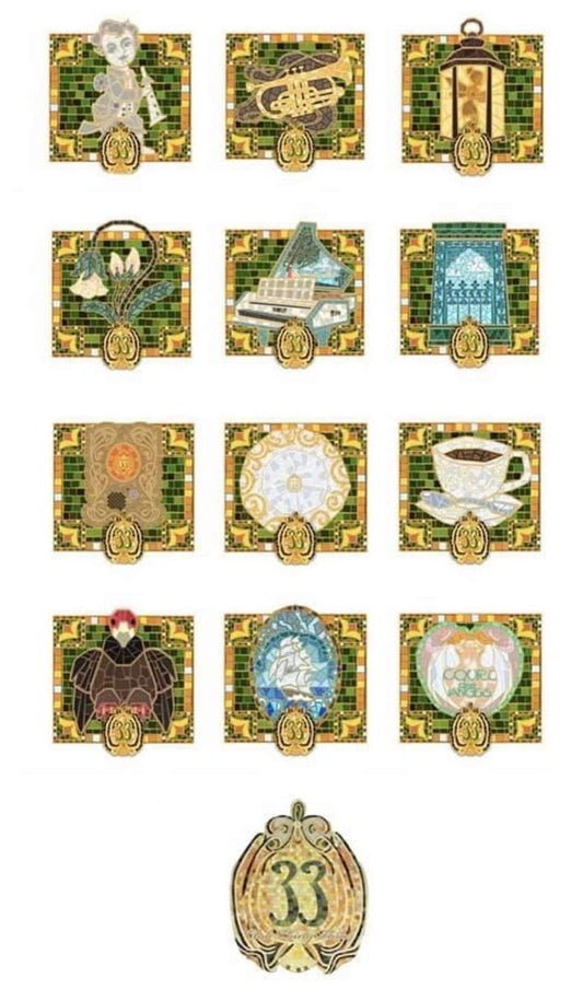 Club 33 Emerald Anniversary Disney Pin Series