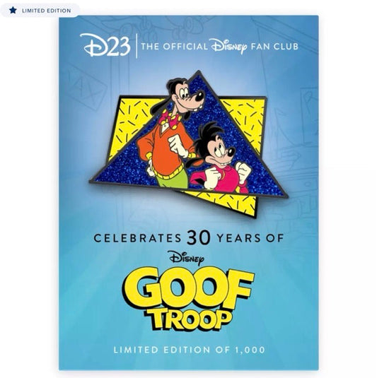 Goof Troop 30th Anniversary D23 Exclusive Disney Pin