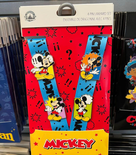 Mickey Mouse Pin Trading Starter Set