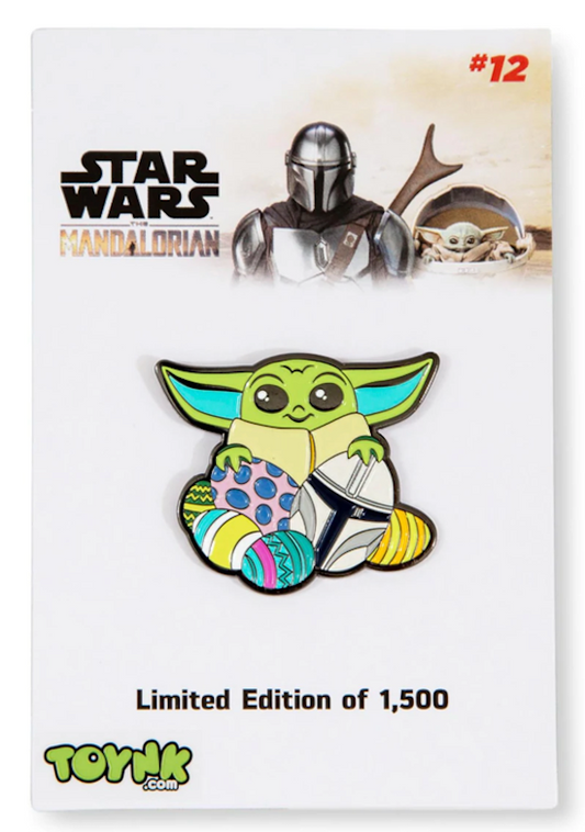 Star Wars The Mandalorian Grogu Easter Pin