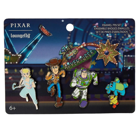Toy Story Ferris Wheel Movie Moment Loungefly Disney Pin Set