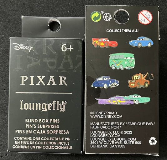 Disney Pixar Cars Loungefly Blind Box Pin Set
