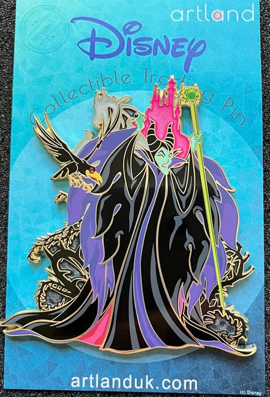 Maleficent’s Fury ArtLand Disney Pin