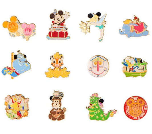 New Mystery Pin Collection in May 2022 at Tokyo Disney Resort