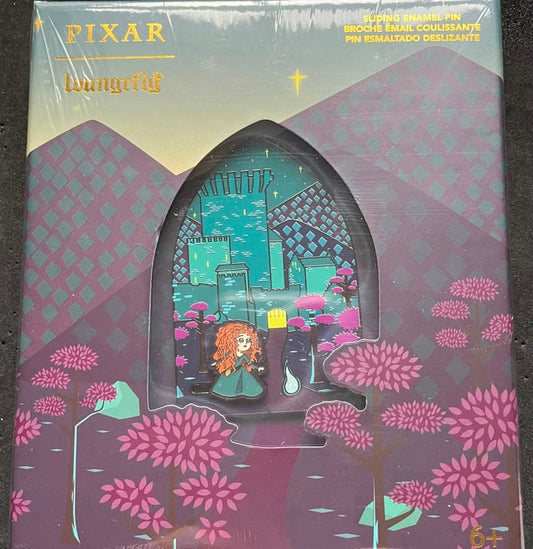 Pixar Brave Castle Limited Edition Loungefly Disney Pin