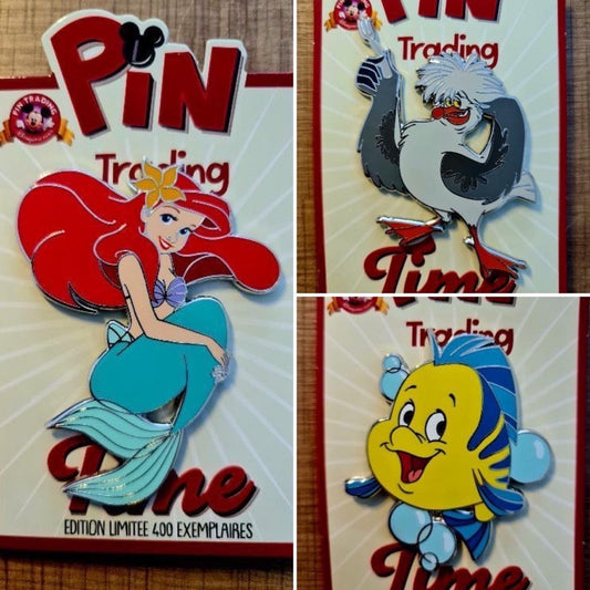The Little Mermaid Pin Trading Time 2022 Disneyland Paris