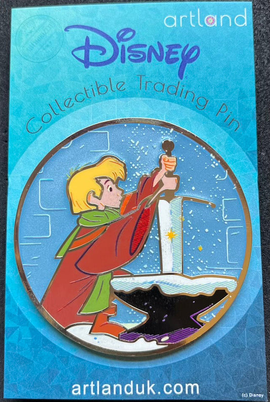 Arthur & Excalibur ArtLand Disney Pin