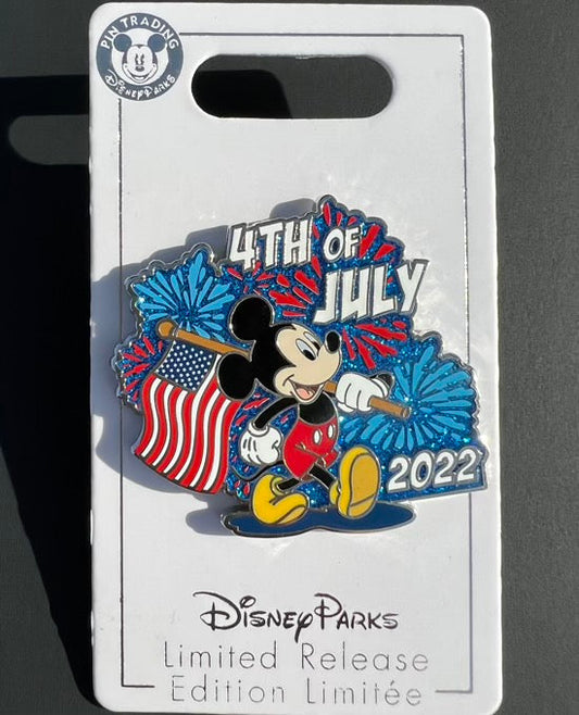 Fourth of July 2022 Disney Pin