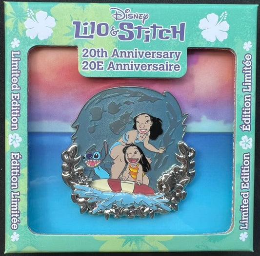 Lilo & Stitch 20th Anniversary Mini Jumbo Disney Pin