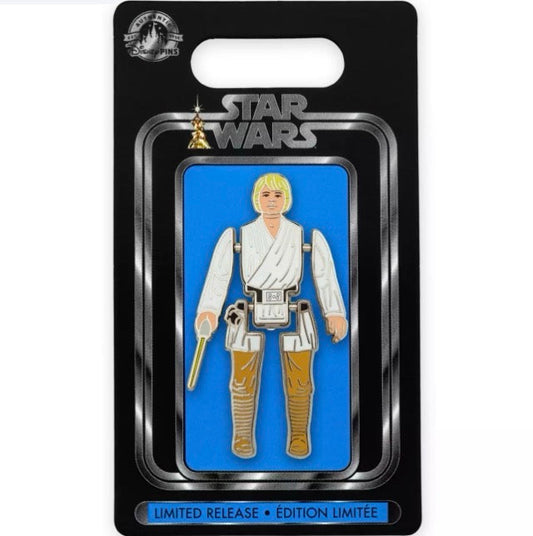 Luke Skywalker Action Figure Star Wars Pin