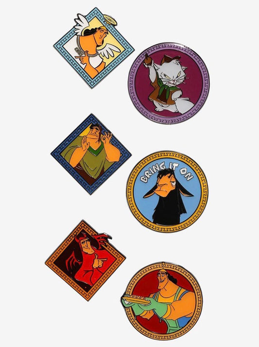 The Emperor’s New Groove Blind Box Pins at Hot Topic