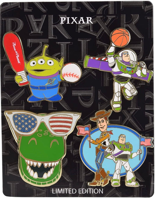 Toy Story Disney Pixar Pin Set at Amazon