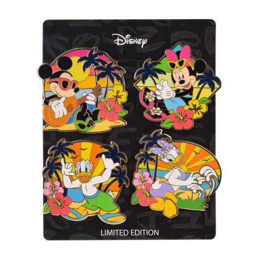Disney Summer Themed Pin Set at Amazon