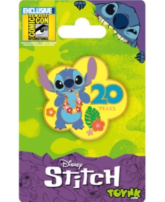 Lilo & Stitch 20th Anniversary Disney Pin - Toynk SDCC 2022