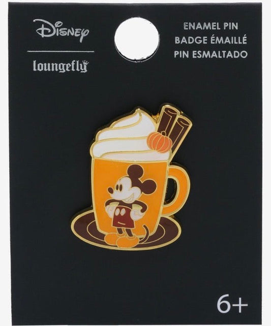 Mickey Pumpkin Spice Latte Disney Pin - 2022 BoxLunch