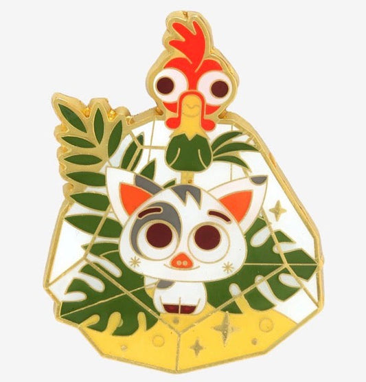 Moana Hei Hei & Pua Terrarium Pin - BoxLunch