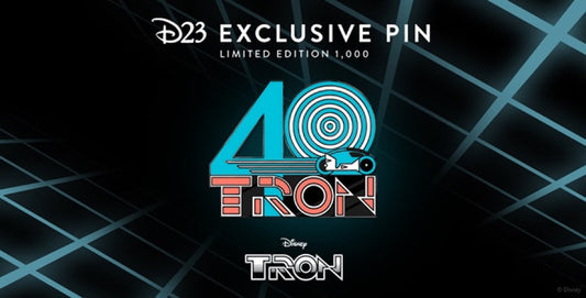 Tron 40th Anniversary D23 Exclusive Disney Pin