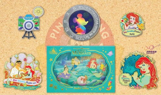 August 2022 Hong Kong Disneyland Pin Releases