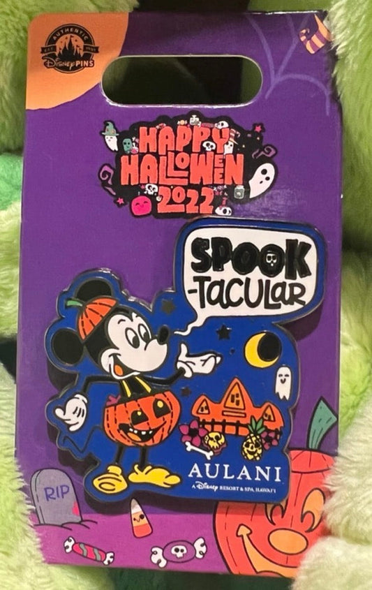 Aulani Resort Halloween 2022 Disney Pin