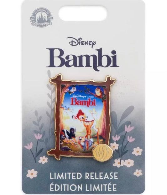 Bambi 80th Anniversary Poster Pin at shopDisney