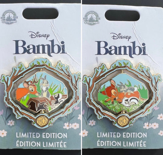 Bambi 80th Anniversary Spinner Disney Pin