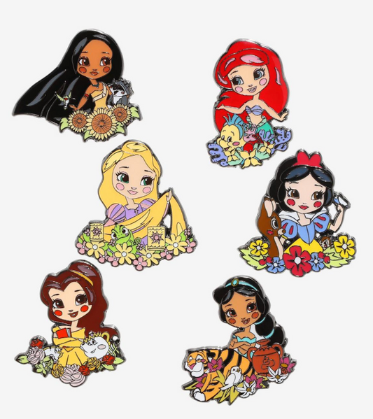 Chibi Princess Friends Blind Box Disney Pins at Hot Topic