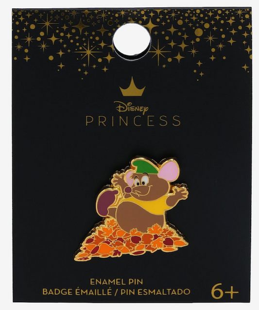 Cinderella Gus Fall Leaves Pin BoxLunch Exclusive