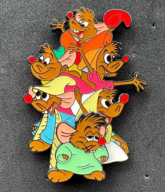 Cinderella’s Mice Stack Pin at Pins Break the Internet