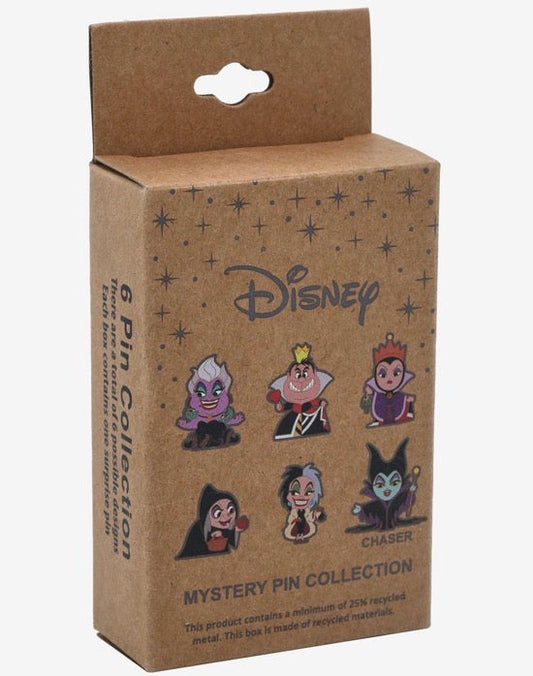 Disney Villains Chibi Blind Box Pin Set at BoxLunch