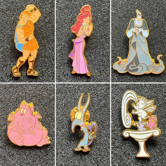 Hercules 25th Anniversary Loungefly Blind Box Pins