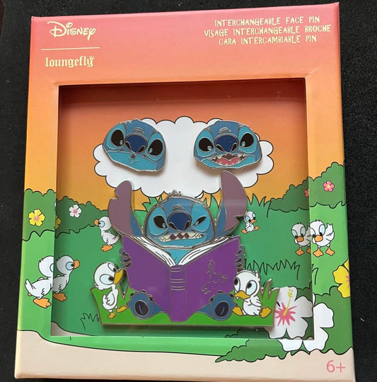 Lilo & Stitch Mixed Emotions Loungefly Disney Pin Set